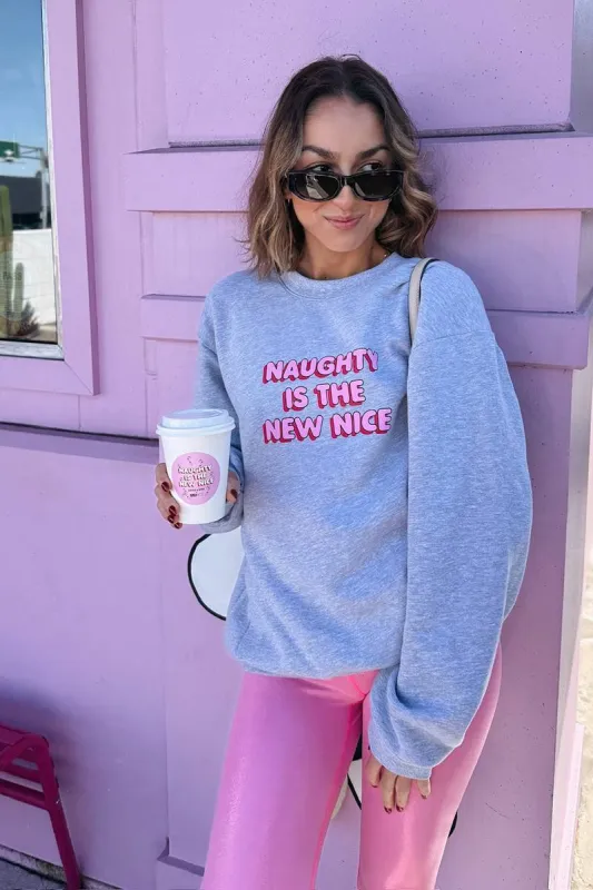 Amelia Sweatshirt Grey sold by Beach Riot