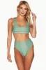 Highway Bottom Beryl Green Shine sold by Beach Riot
