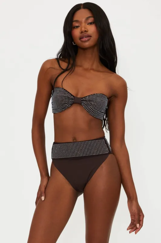 Paula Top Java Jewel sold by Beach Riot