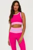 Gwen Top Raspberry Colorblock sold by Beach Riot