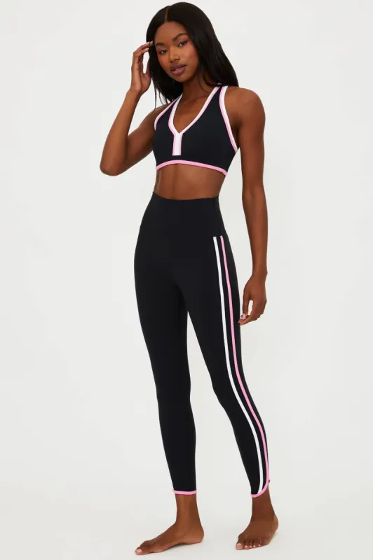 Nella Legging Prism Pink & Black sold by Beach Riot