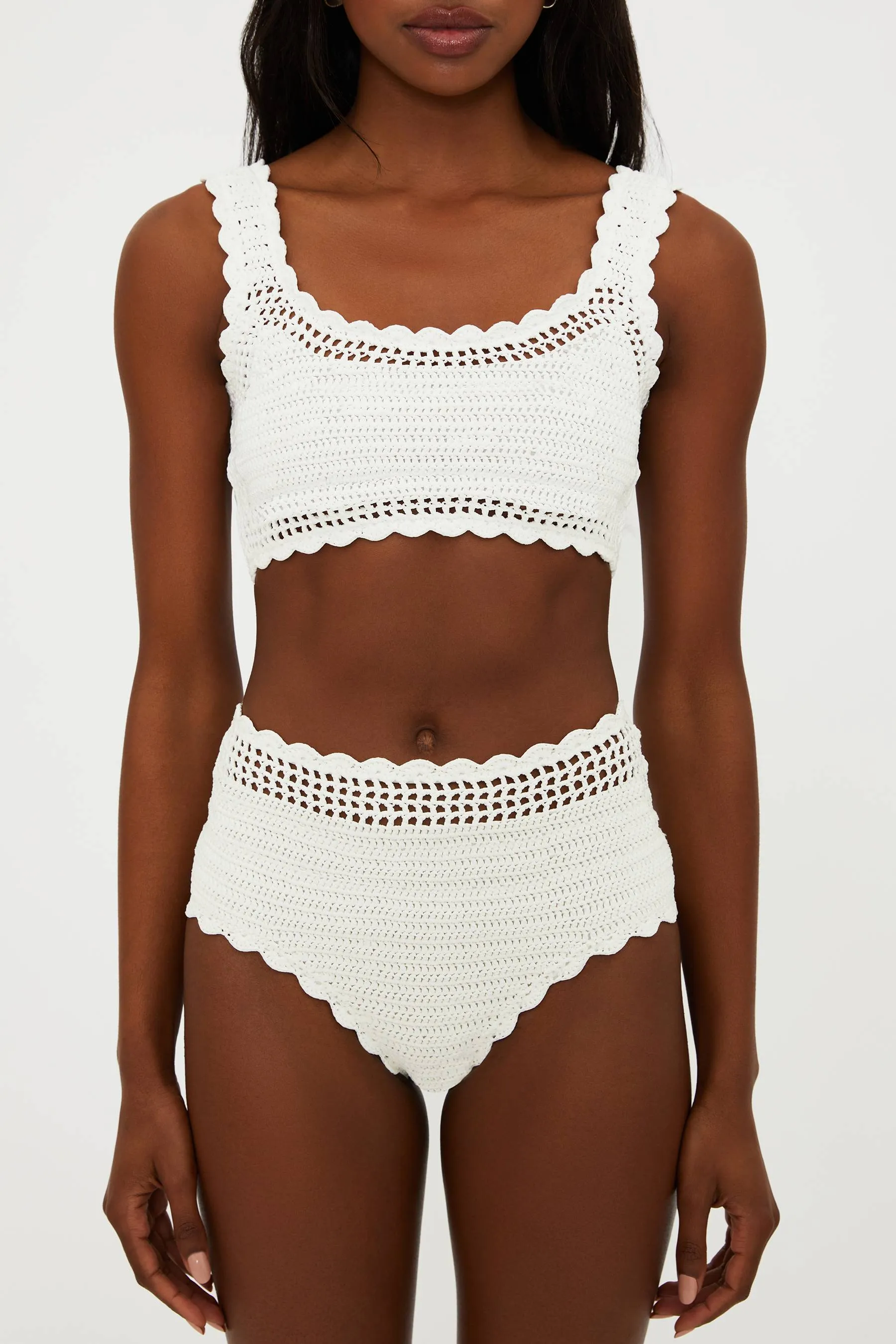Andy Top White Crochet sold by Beach Riot product image thumbnail 5