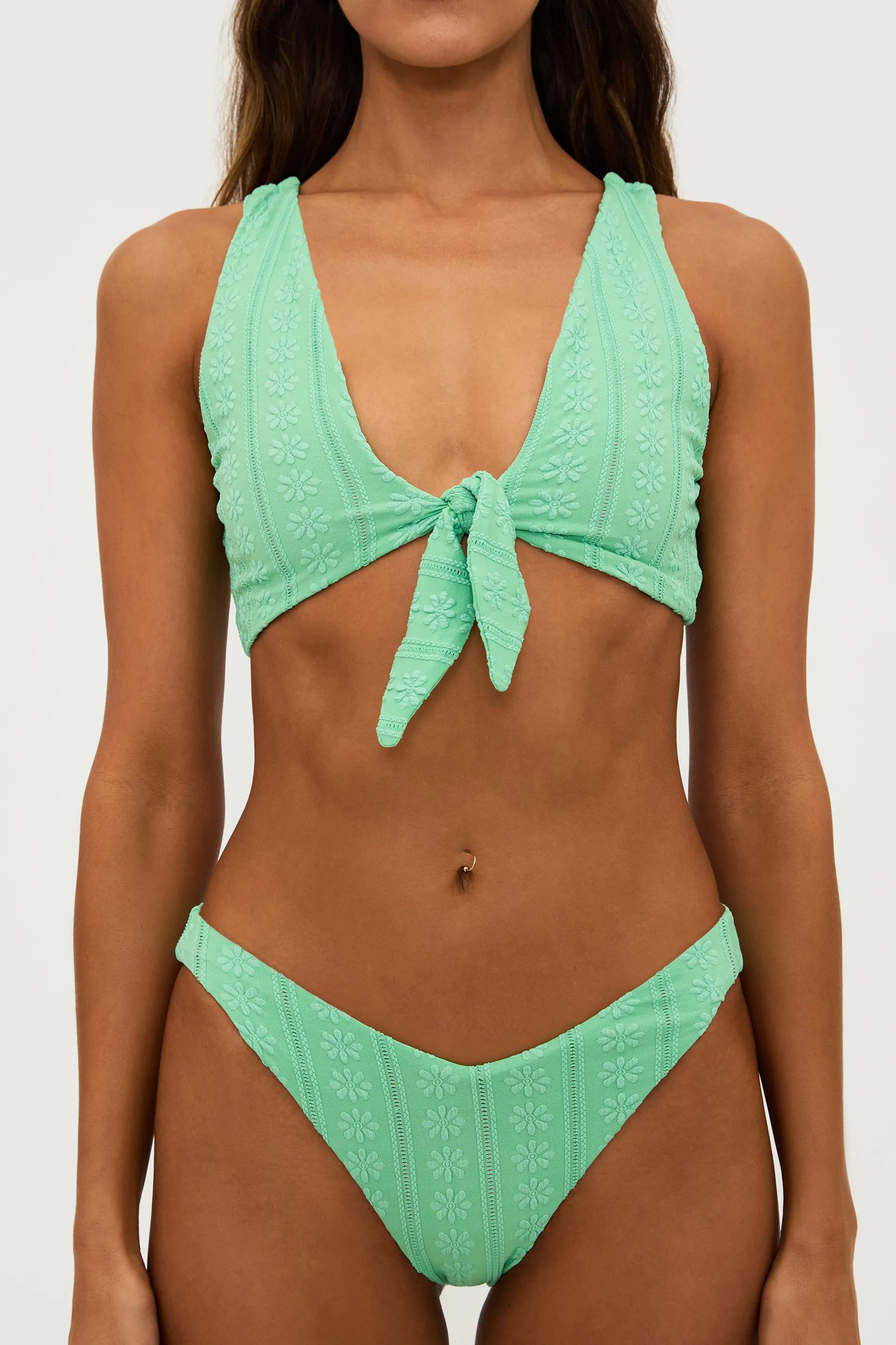 Vanessa Bottom Sage Bloom Jacquard sold by Beach Riot product image thumbnail 3