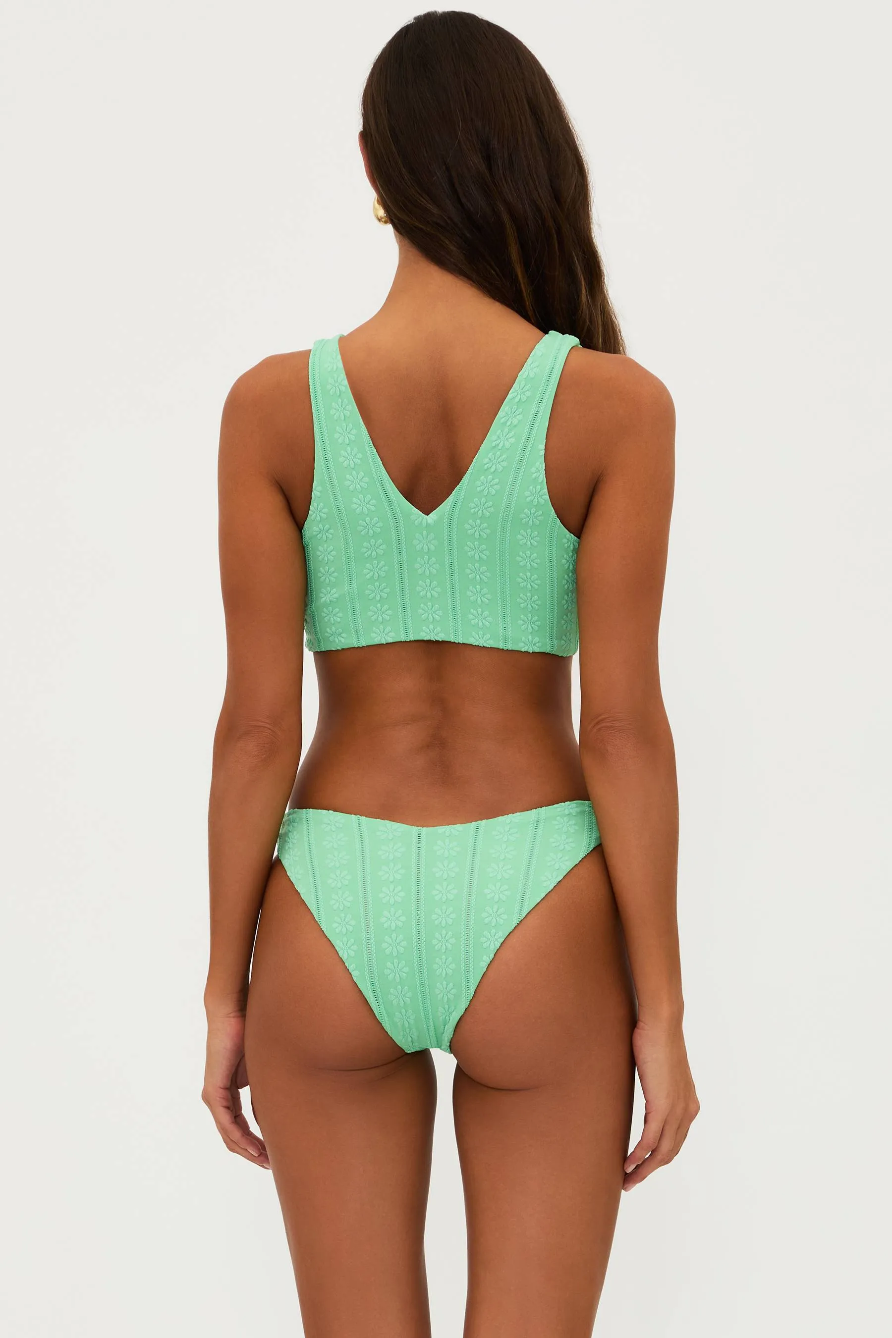 Vanessa Bottom Sage Bloom Jacquard sold by Beach Riot product image thumbnail 4