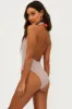 Frida One Piece Petal Stripes Terry sold by Beach Riot