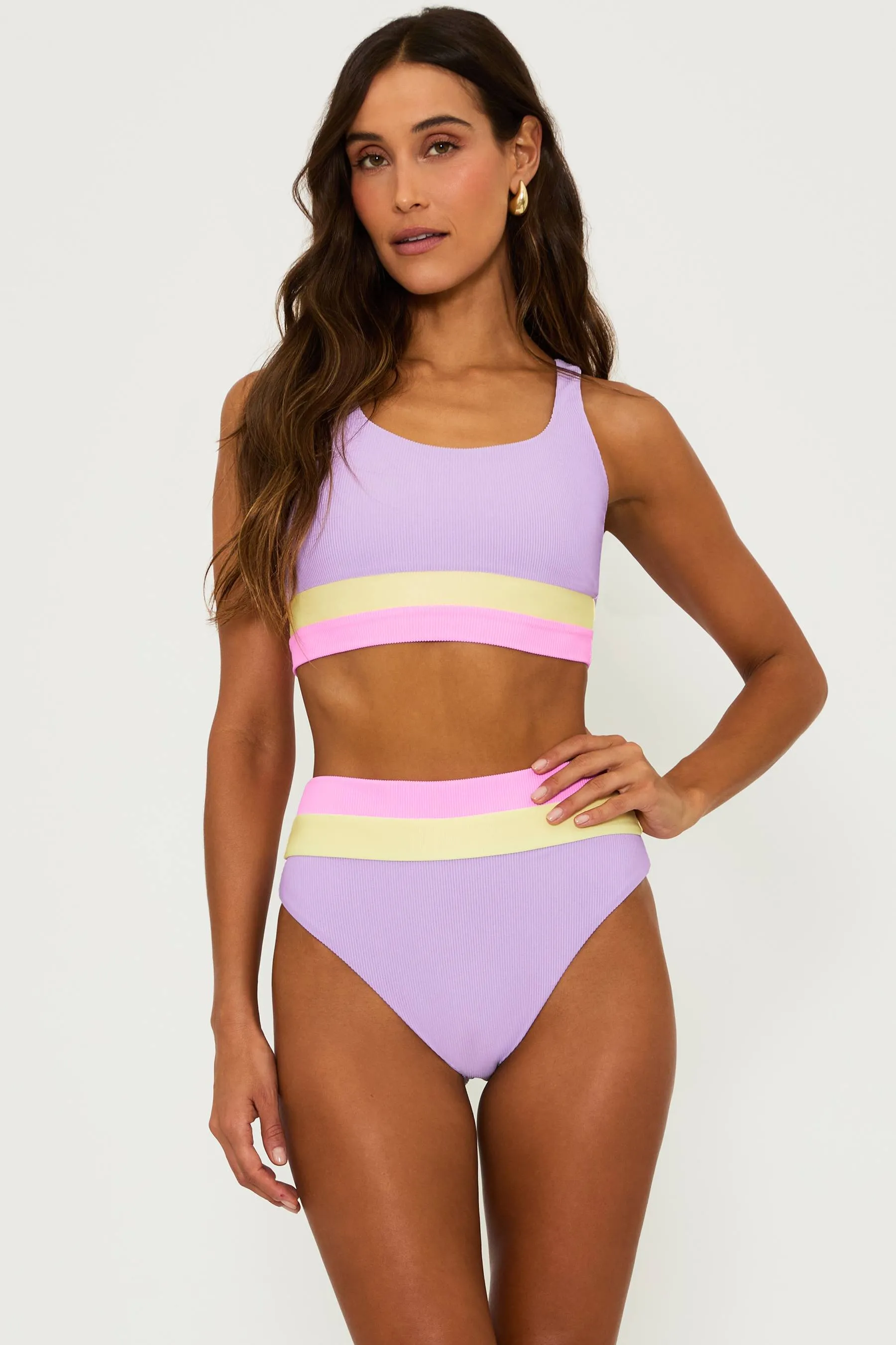Mackenzie Top Sublime Spring Colorblock sold by Beach Riot product image thumbnail 5