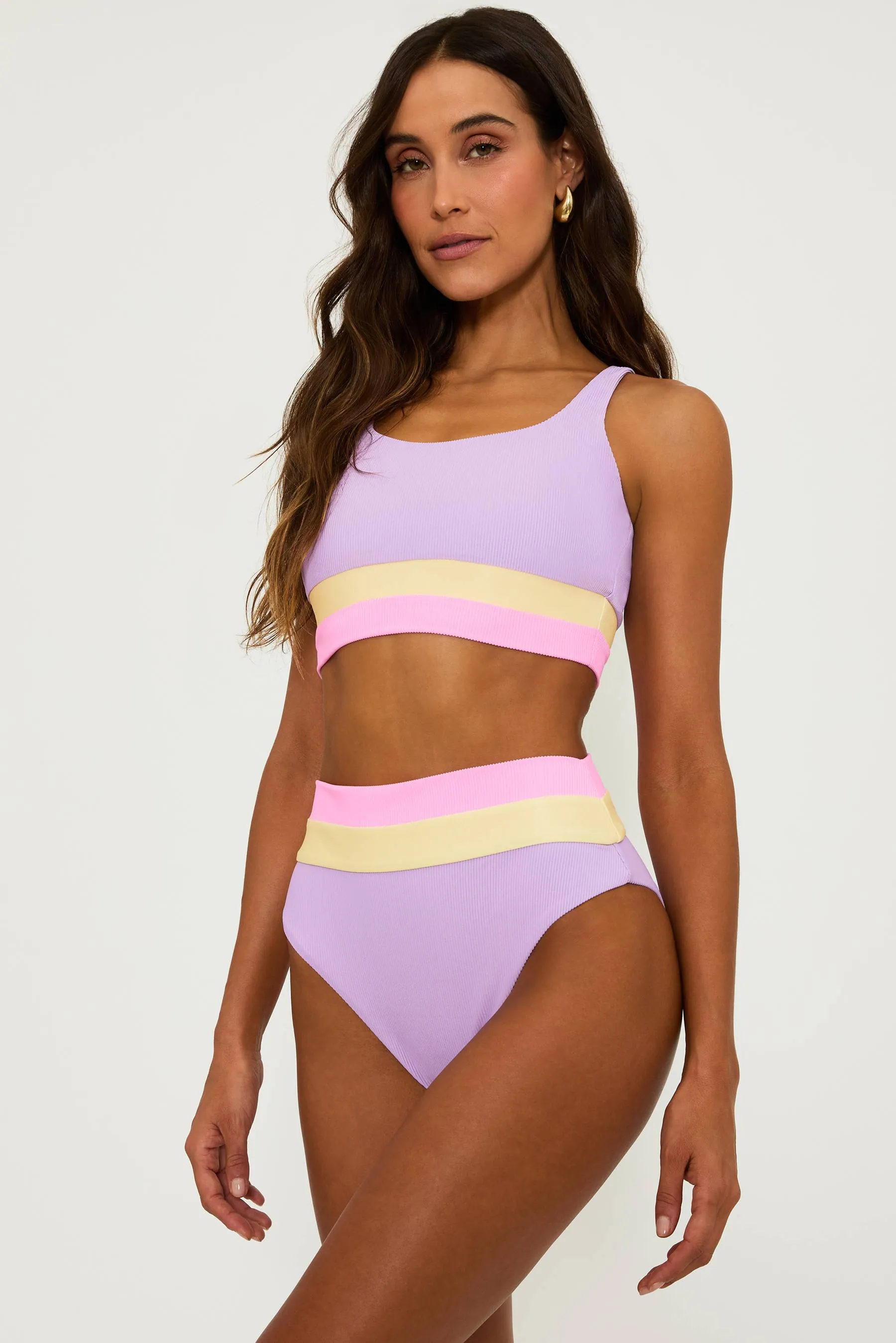 Mackenzie Top Sublime Spring Colorblock sold by Beach Riot