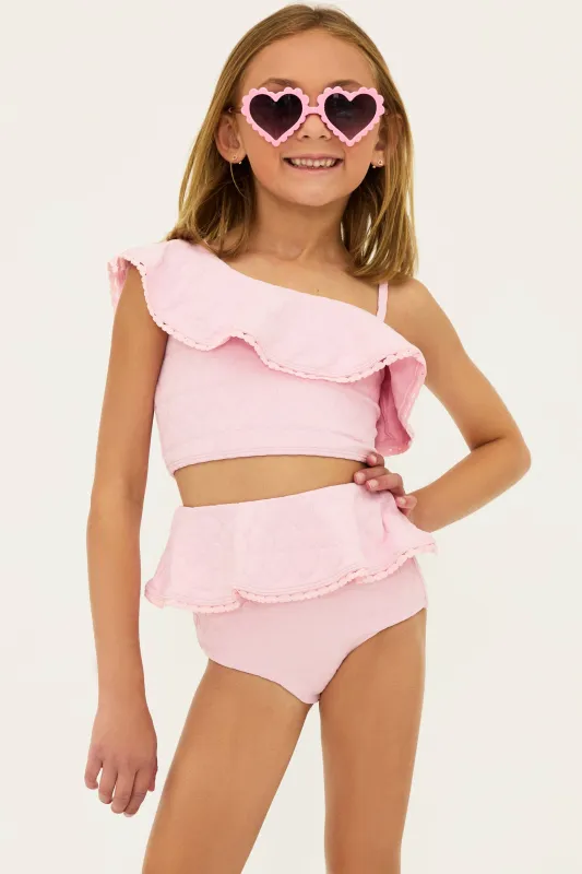 Little Ava & Daisy Set Pink Sands Terry sold by Beach Riot
