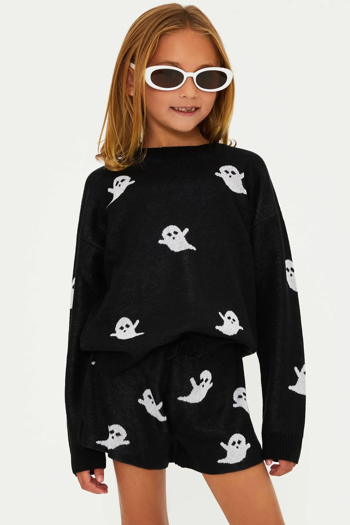 Little Callie Sweater Bewitching Boo sold by Beach Riot product image thumbnail 3