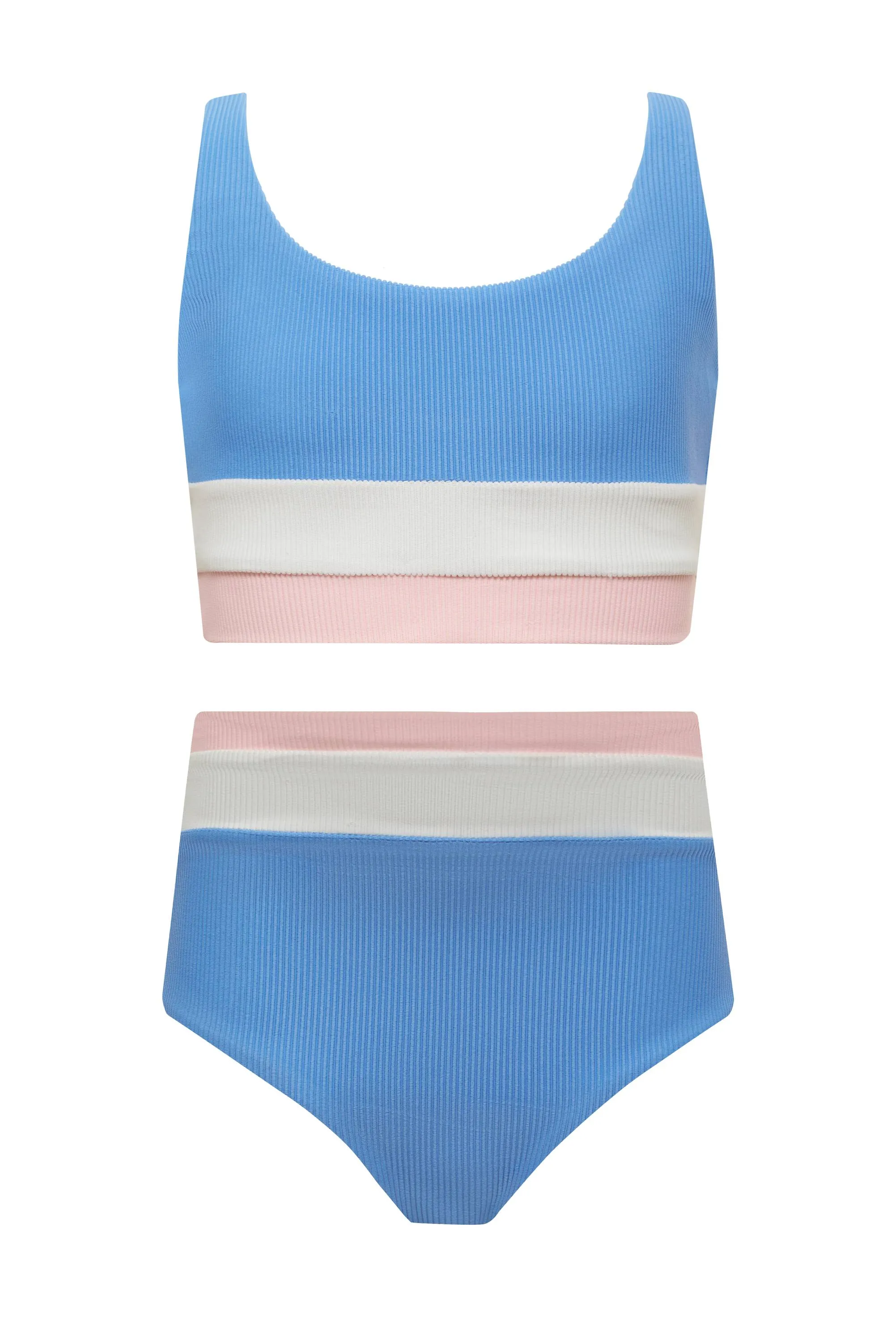 Little Mackenzie & Heidi Set Alps Colorblock sold by Beach Riot product image thumbnail 2