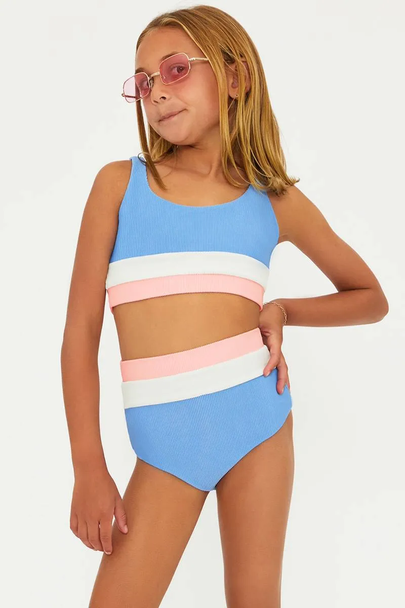 Little Mackenzie & Heidi Set Alps Colorblock sold by Beach Riot product image thumbnail 4