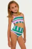 Little Eva & Emmie Set Jelly Bean Stripe sold by Beach Riot