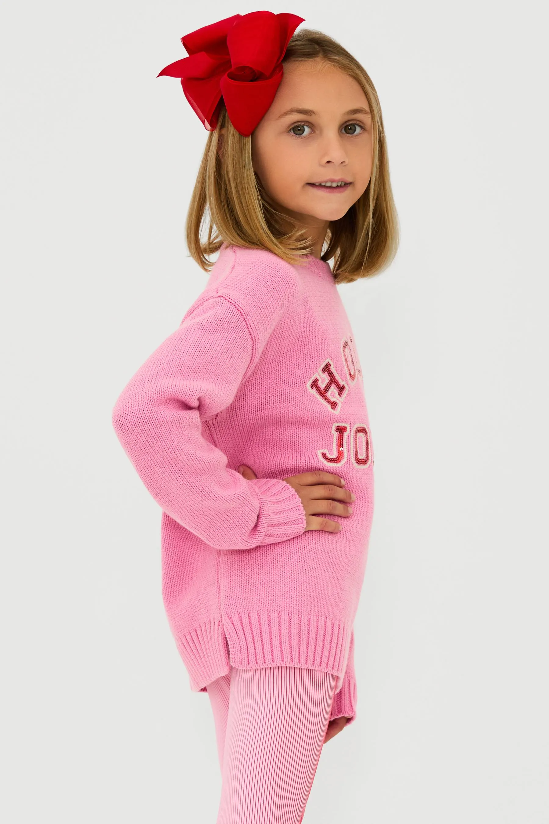 Little Callie Sweater Gumdrop Pink sold by Beach Riot product image thumbnail 2