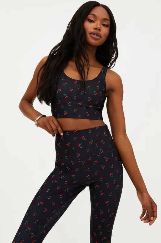 Leah Top Cherry made by Beach Riot