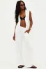 Amara Pant White Linen sold by Beach Riot