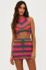 Carmen Top Technicolor Rays sold by Beach Riot