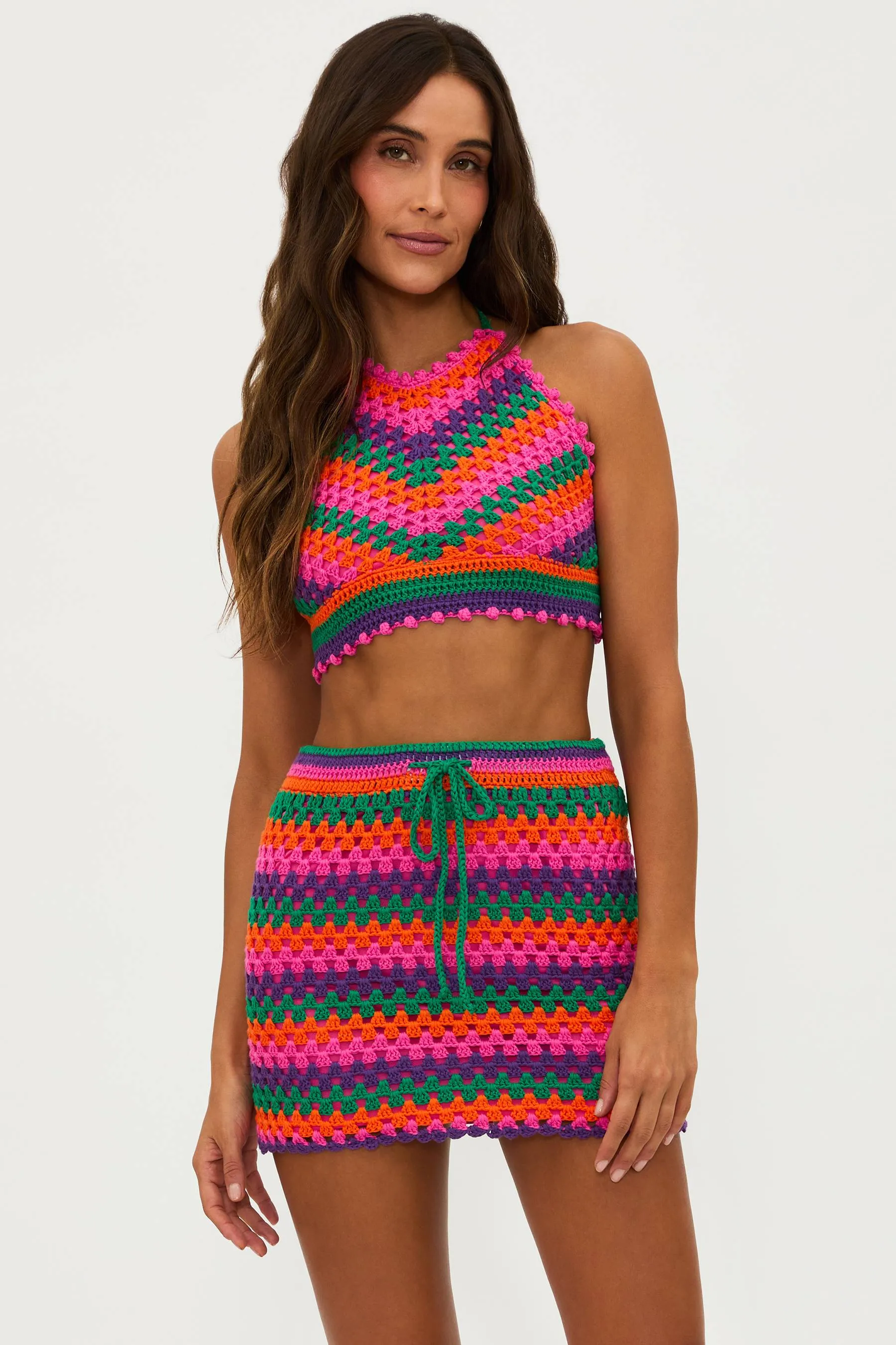 Carmen Top Technicolor Rays sold by Beach Riot product image thumbnail 3