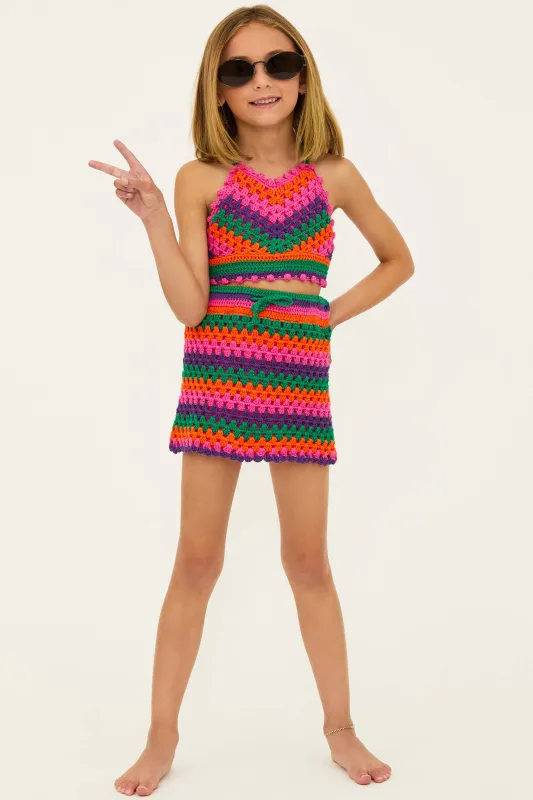 Little Carmen & Alita Set Technicolor Rays made by Beach Riot
