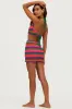 Alita Skirt Technicolor Rays sold by Beach Riot