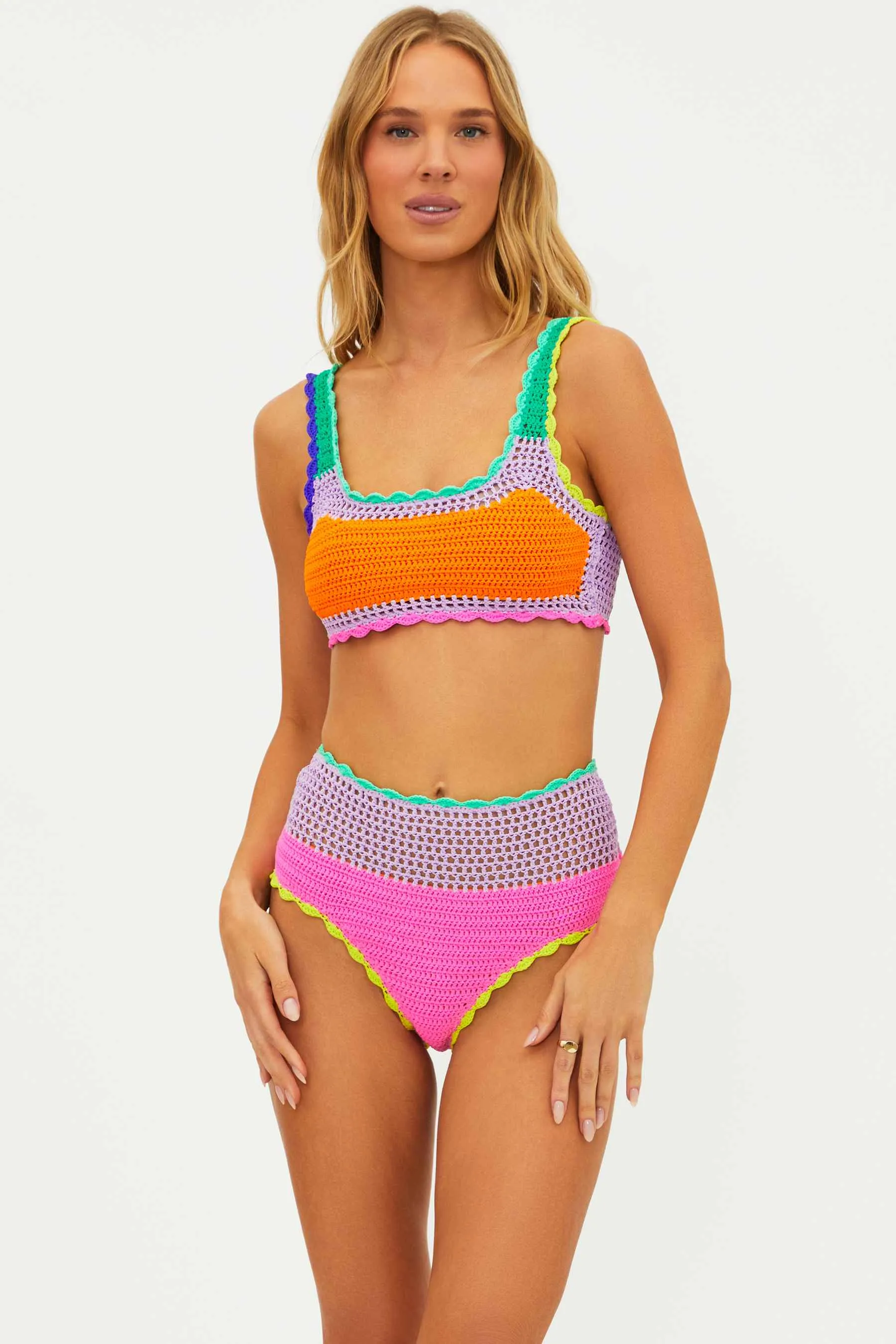 Andy Top Technicolor Rays sold by Beach Riot