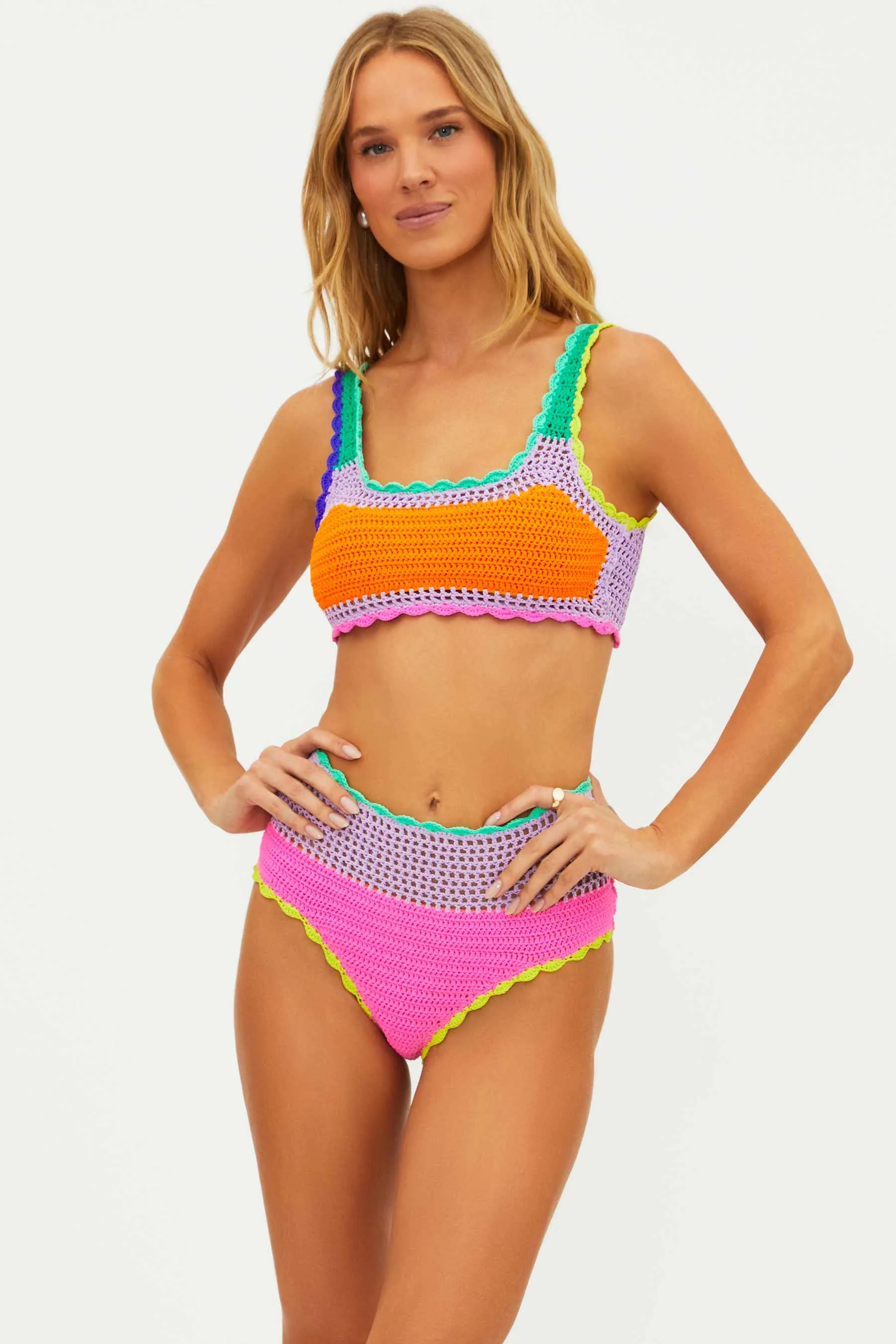 Andy Top Technicolor Rays sold by Beach Riot product image thumbnail 3