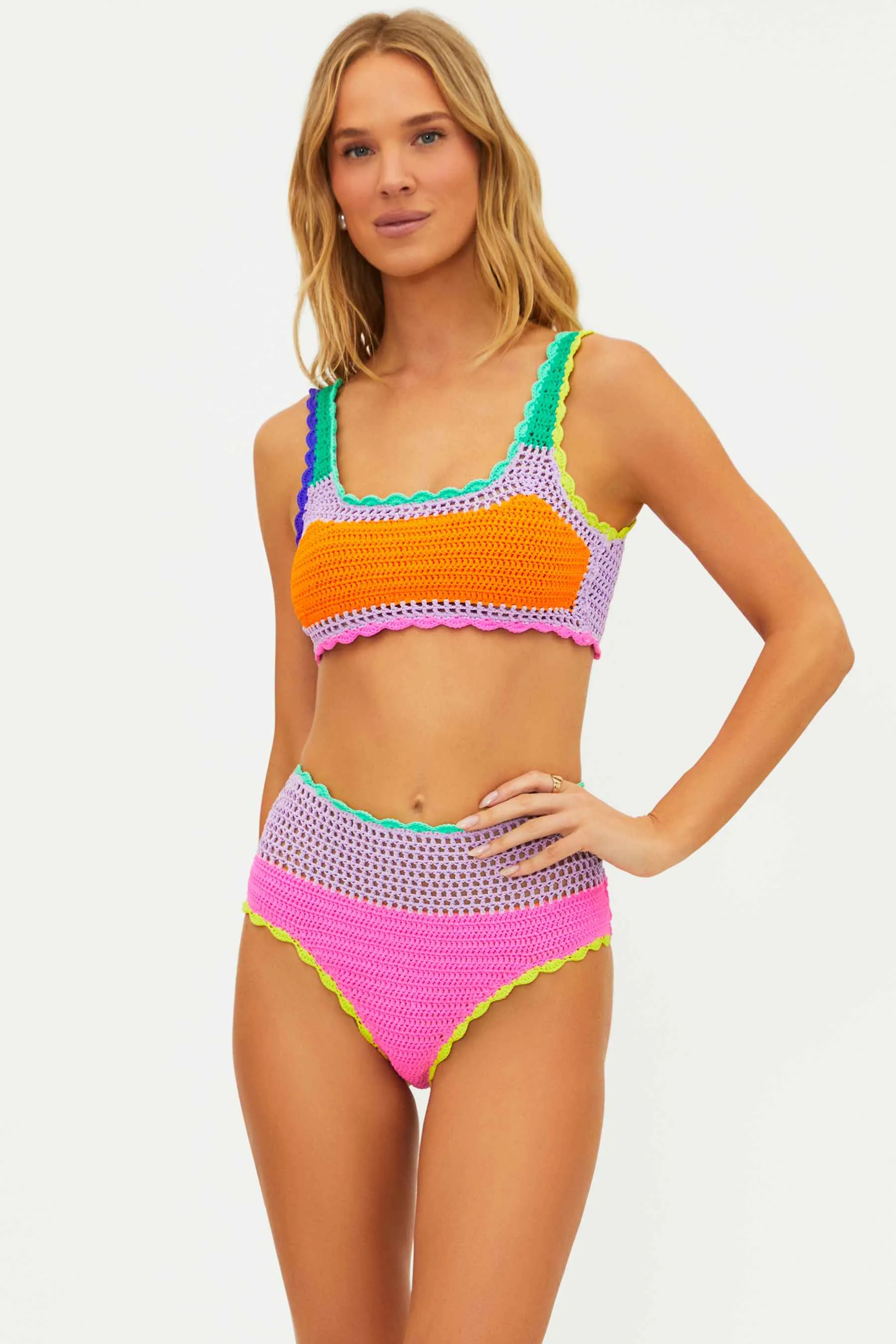 Wyatt Bottom Technicolor Rays sold by Beach Riot product image thumbnail 2