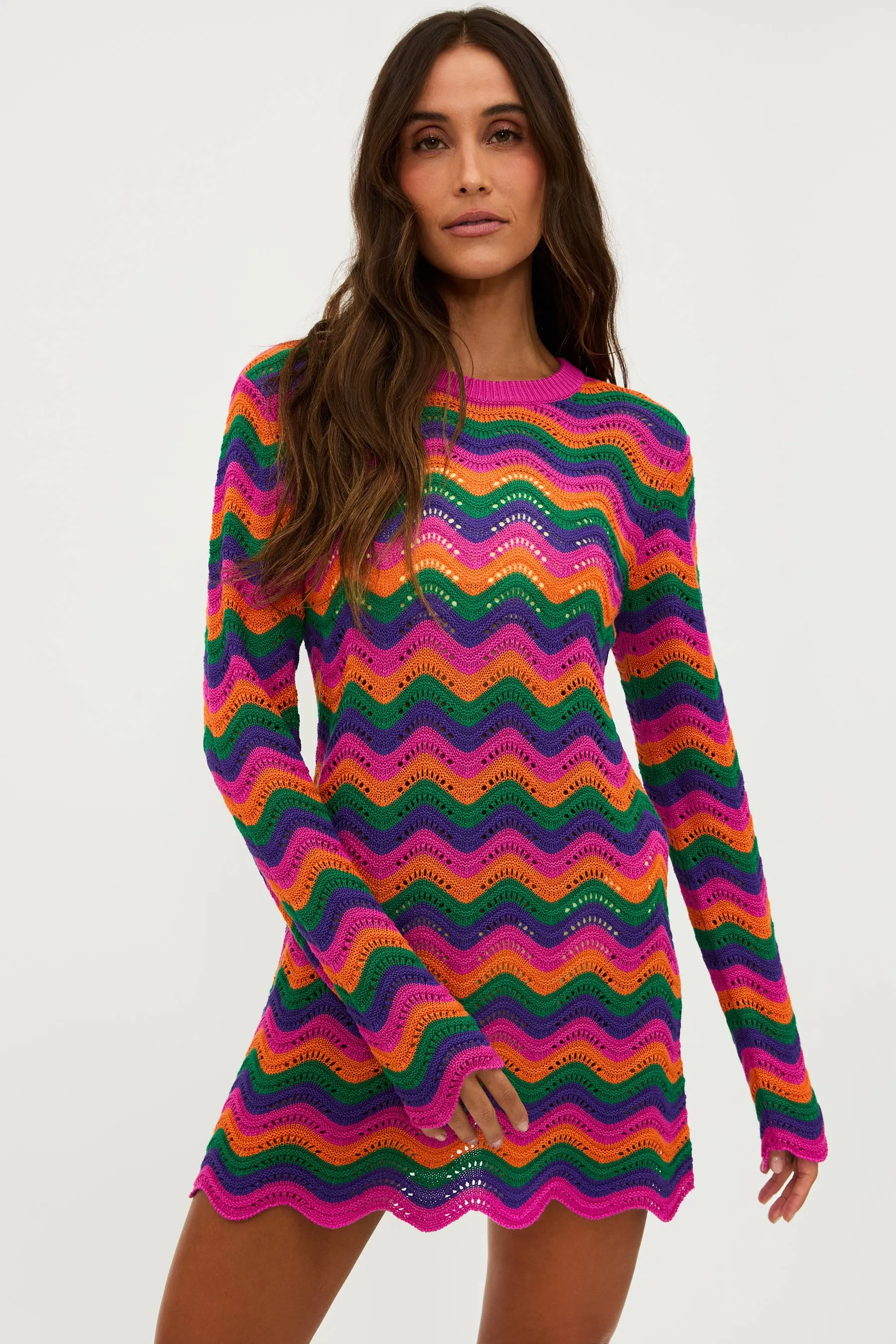 Libbi Dress Sunset Waves sold by Beach Riot product image thumbnail 5