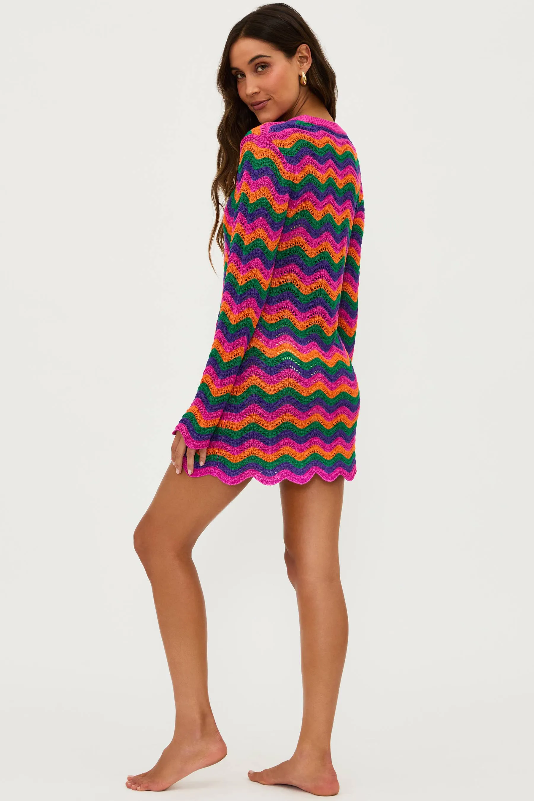 Libbi Dress Sunset Waves sold by Beach Riot product image thumbnail 2