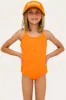Little Julia One Piece Hibiscus Sorbet Terry sold by Beach Riot