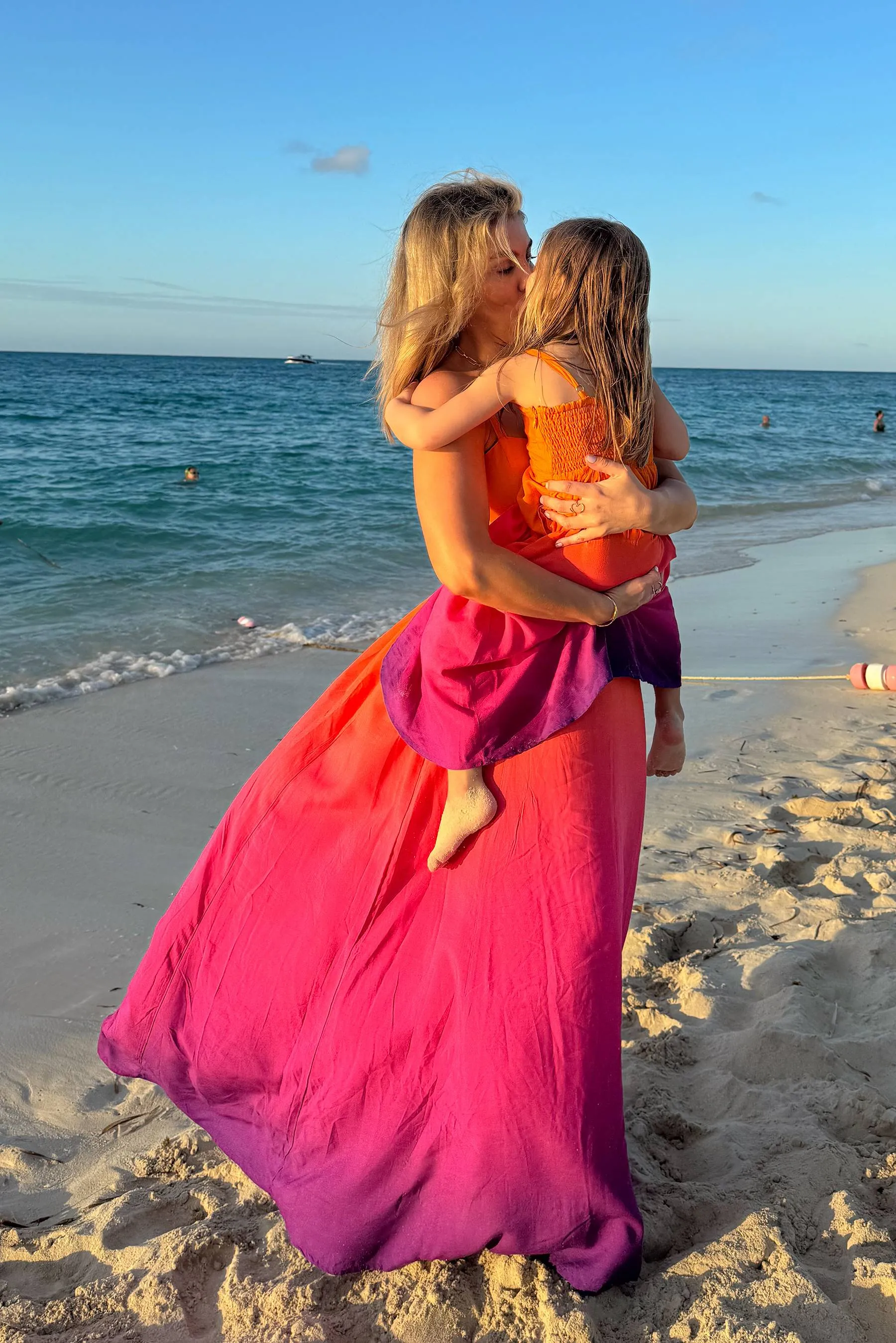 Little Rianne Dress Coral Bay Sunset sold by Beach Riot product image thumbnail 4