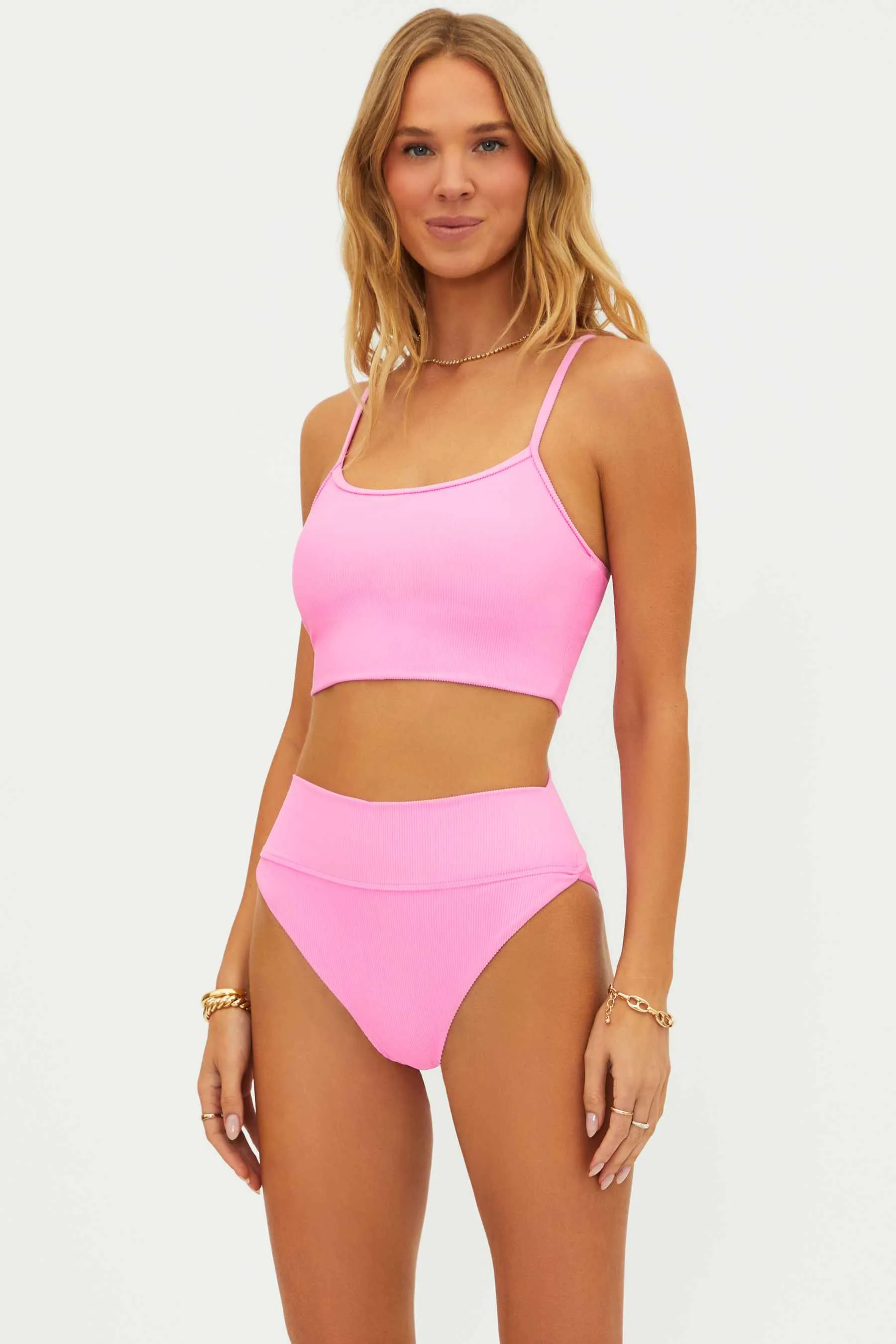 Elara Top Prism Pink sold by Beach Riot product image thumbnail 3