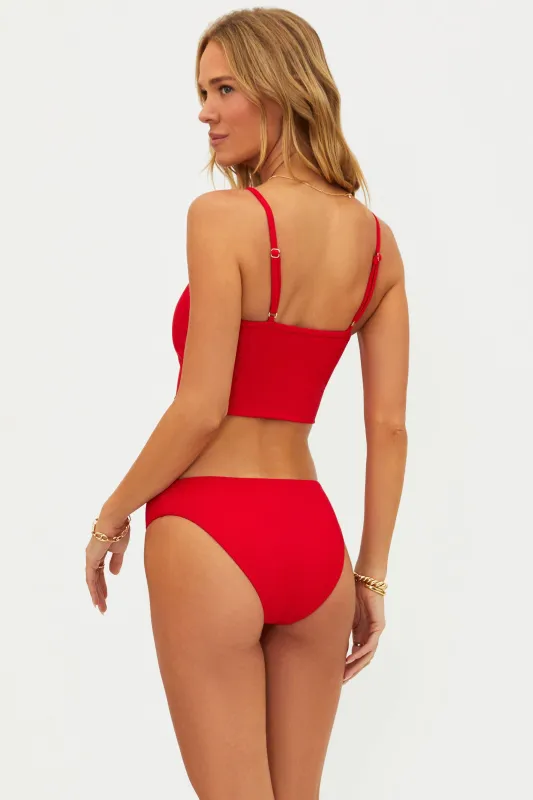 Saffron Bottom Red sold by Beach Riot