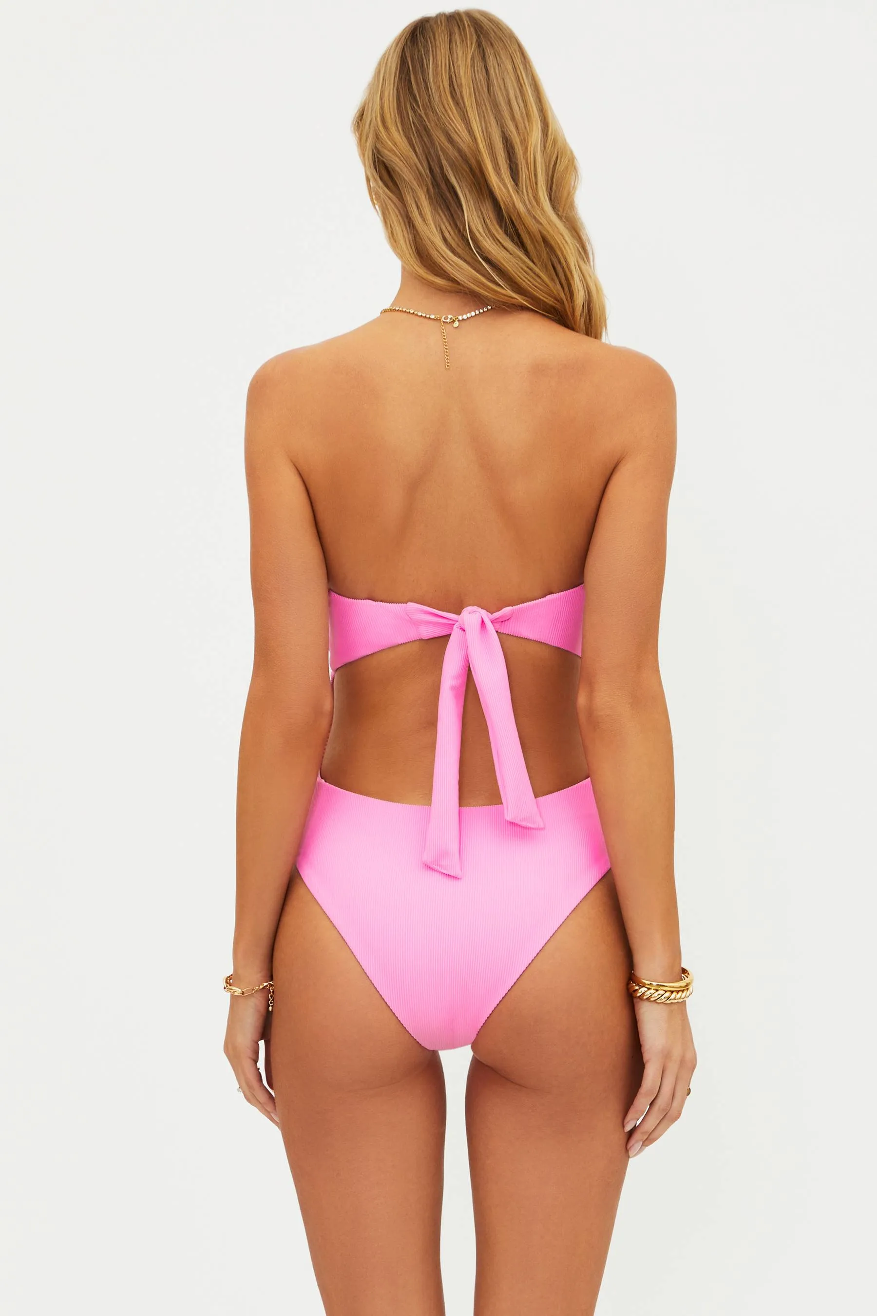 Stassia One Piece Prism Pink sold by Beach Riot product image thumbnail 5