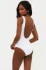 Tropez One Piece White sold by Beach Riot