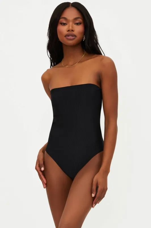 Stassia One Piece Black sold by Beach Riot