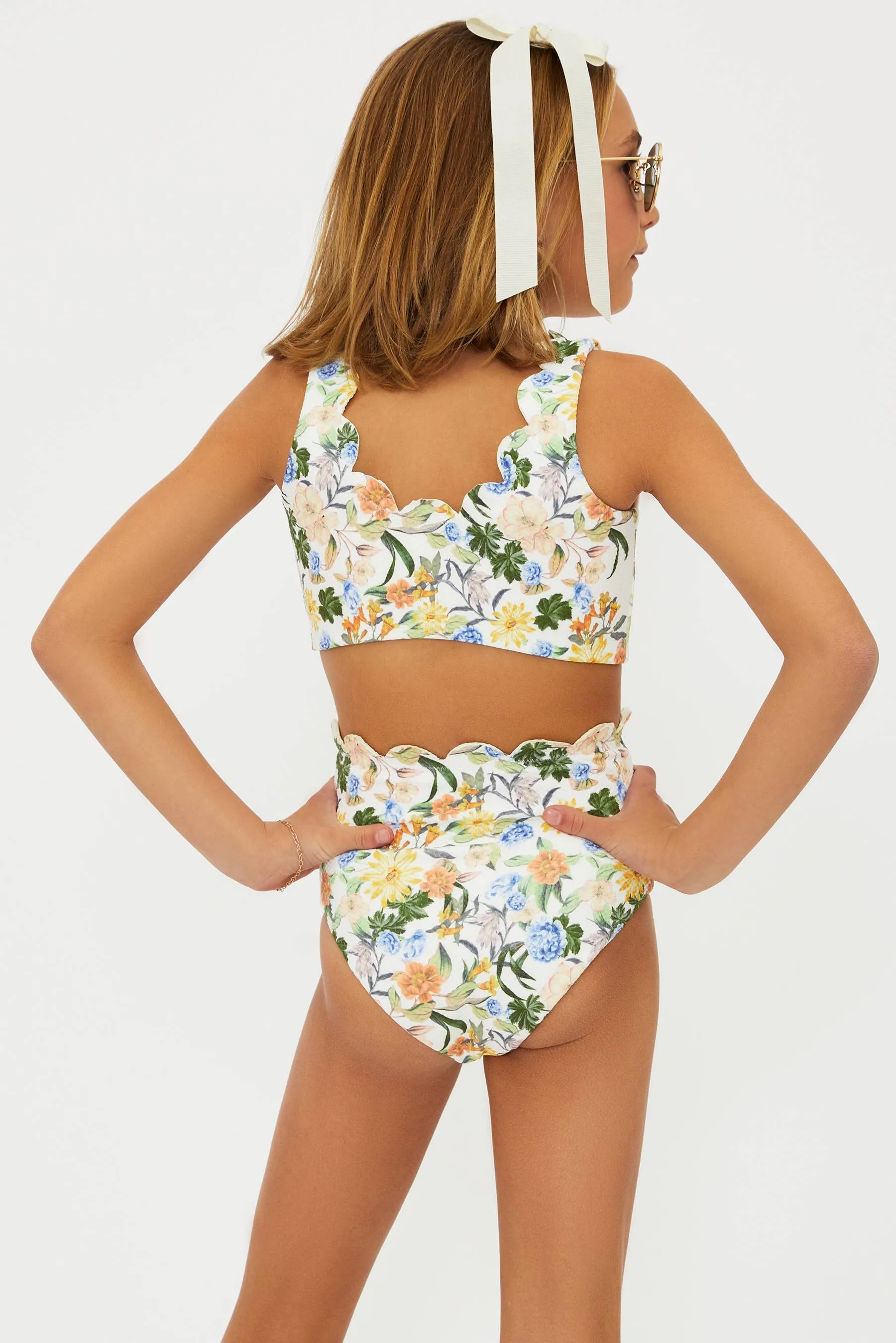 Little Madison & Bea Set Buttercream Bloom Waffle sold by Beach Riot product image thumbnail 4