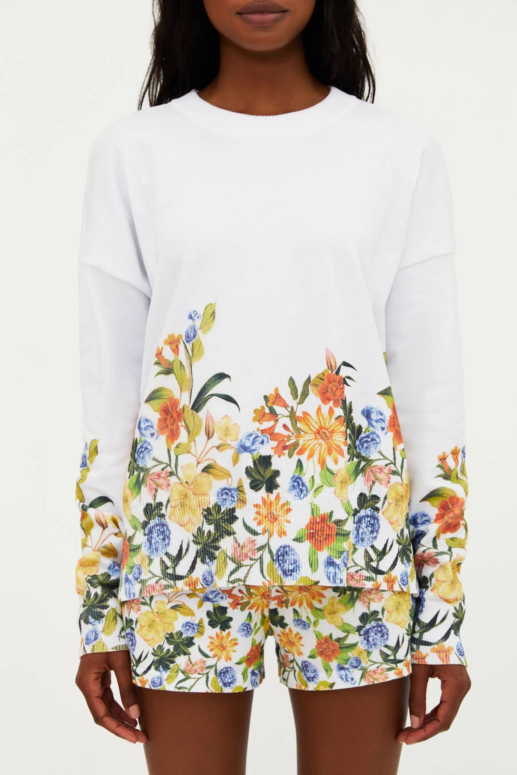 Callie Sweater Buttercream Bloom sold by Beach Riot product image thumbnail 5