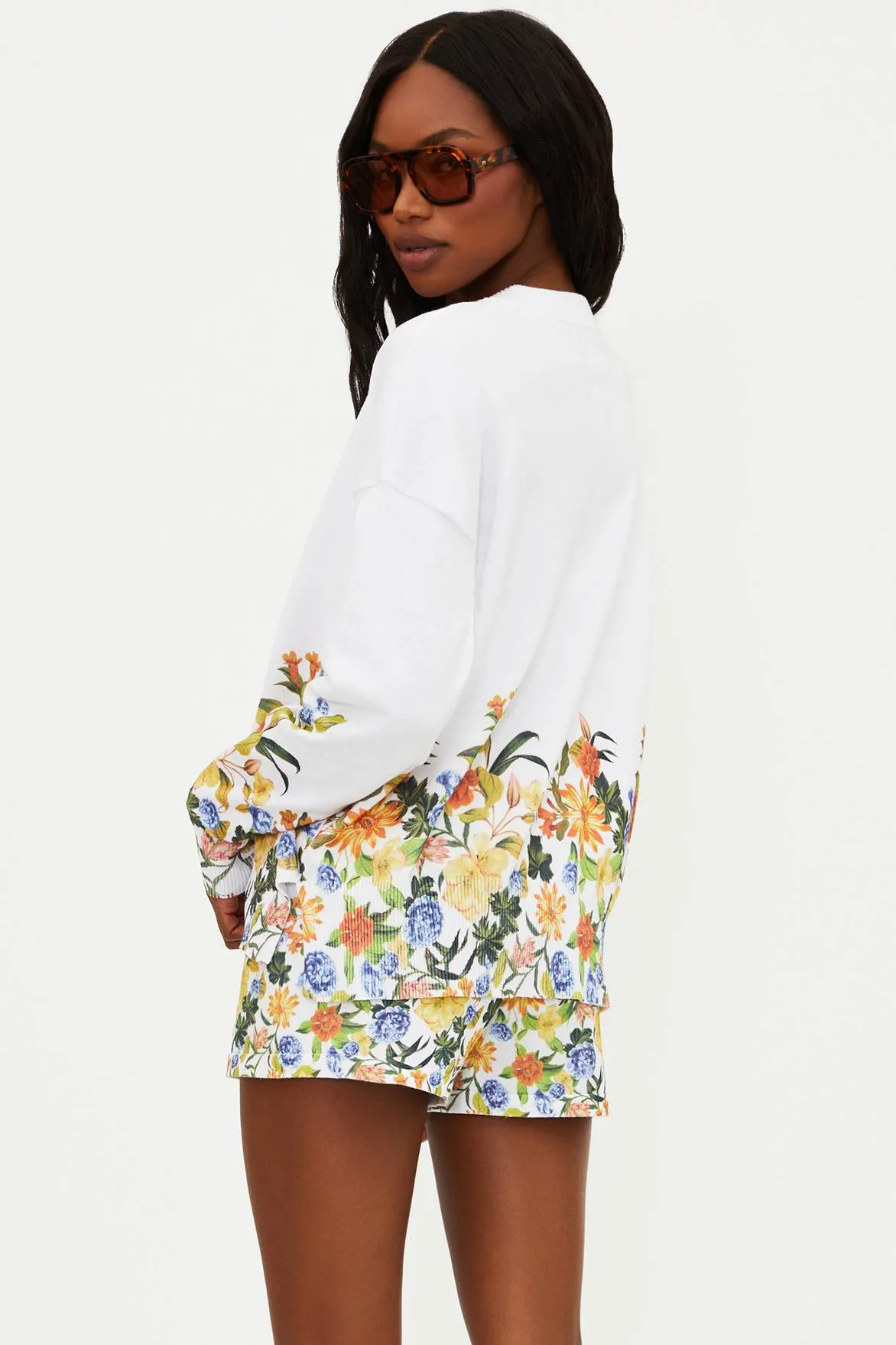 Callie Sweater Buttercream Bloom sold by Beach Riot product image thumbnail 2