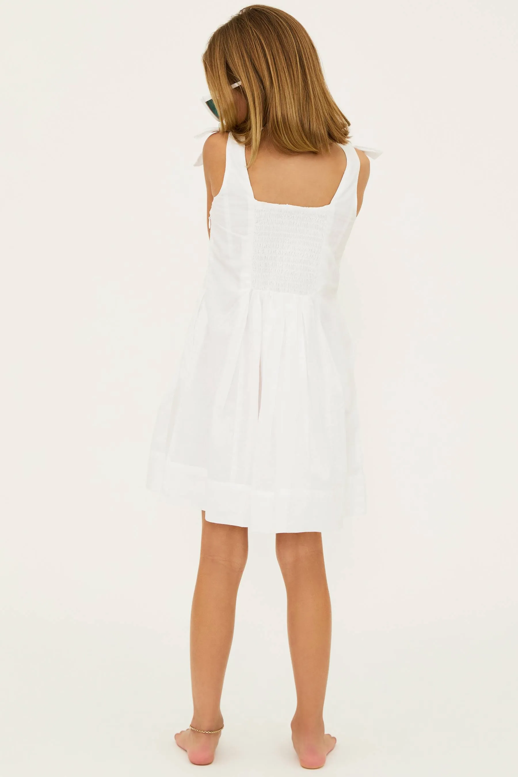 Little Jacey Dress White Magnolia sold by Beach Riot product image thumbnail 3