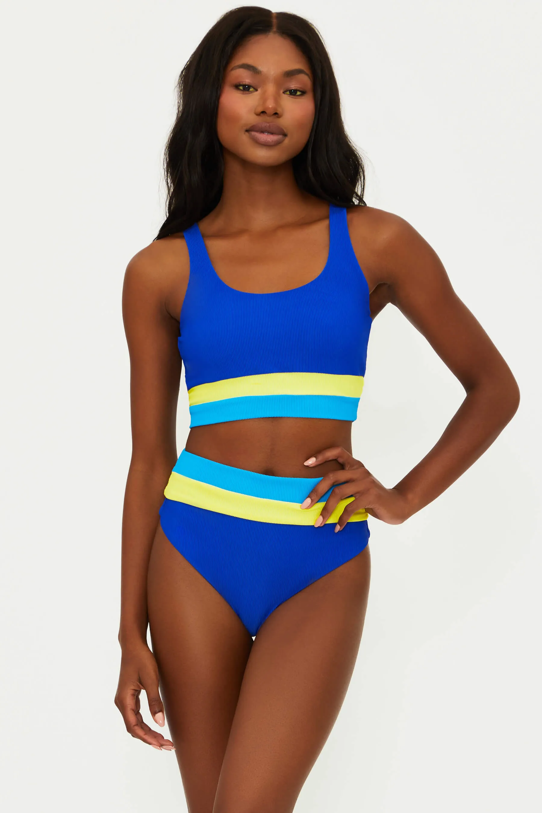 Mackenzie Top Riviera Colorblock sold by Beach Riot