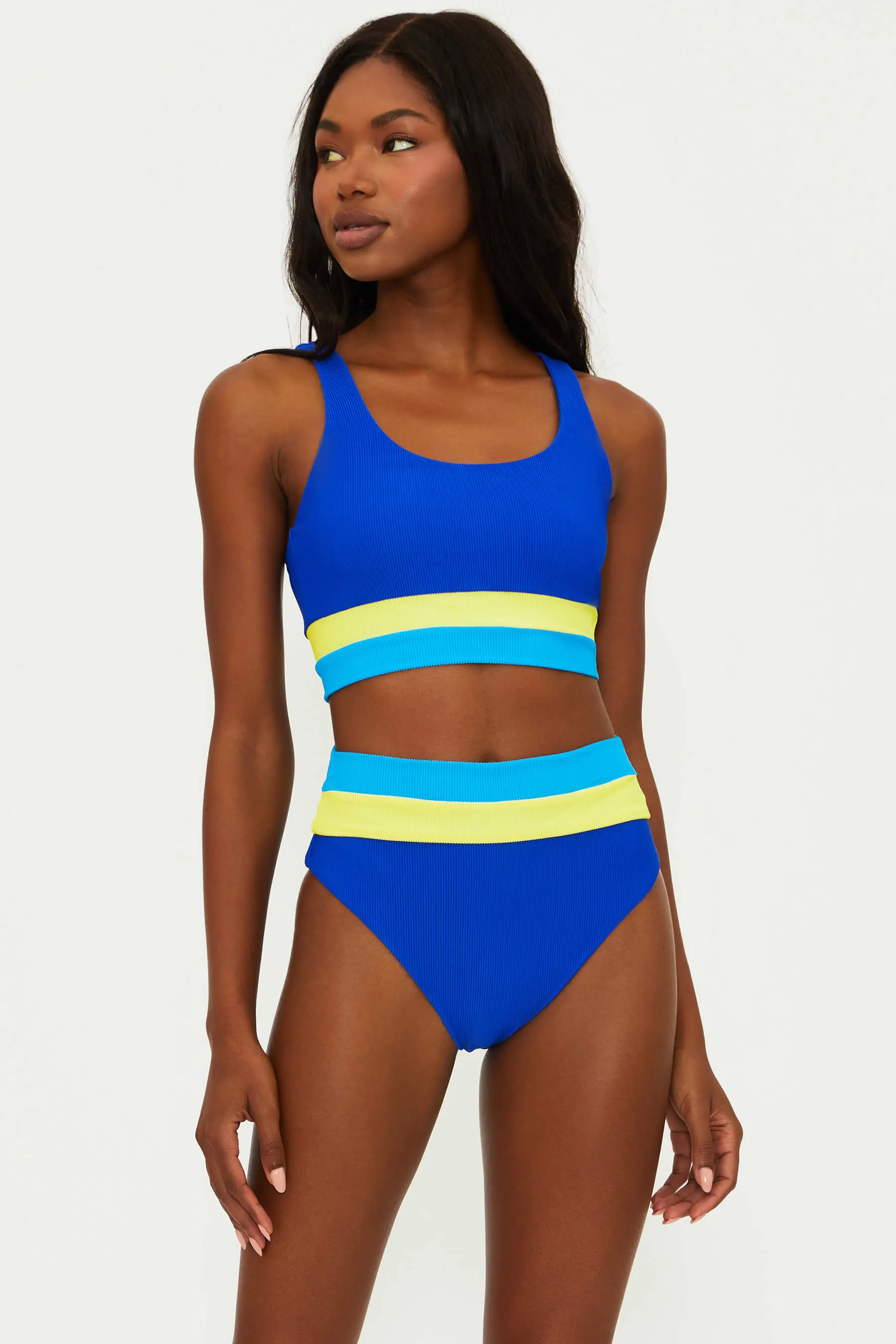 Heidi Bottom Riviera Colorblock sold by Beach Riot product image thumbnail 4