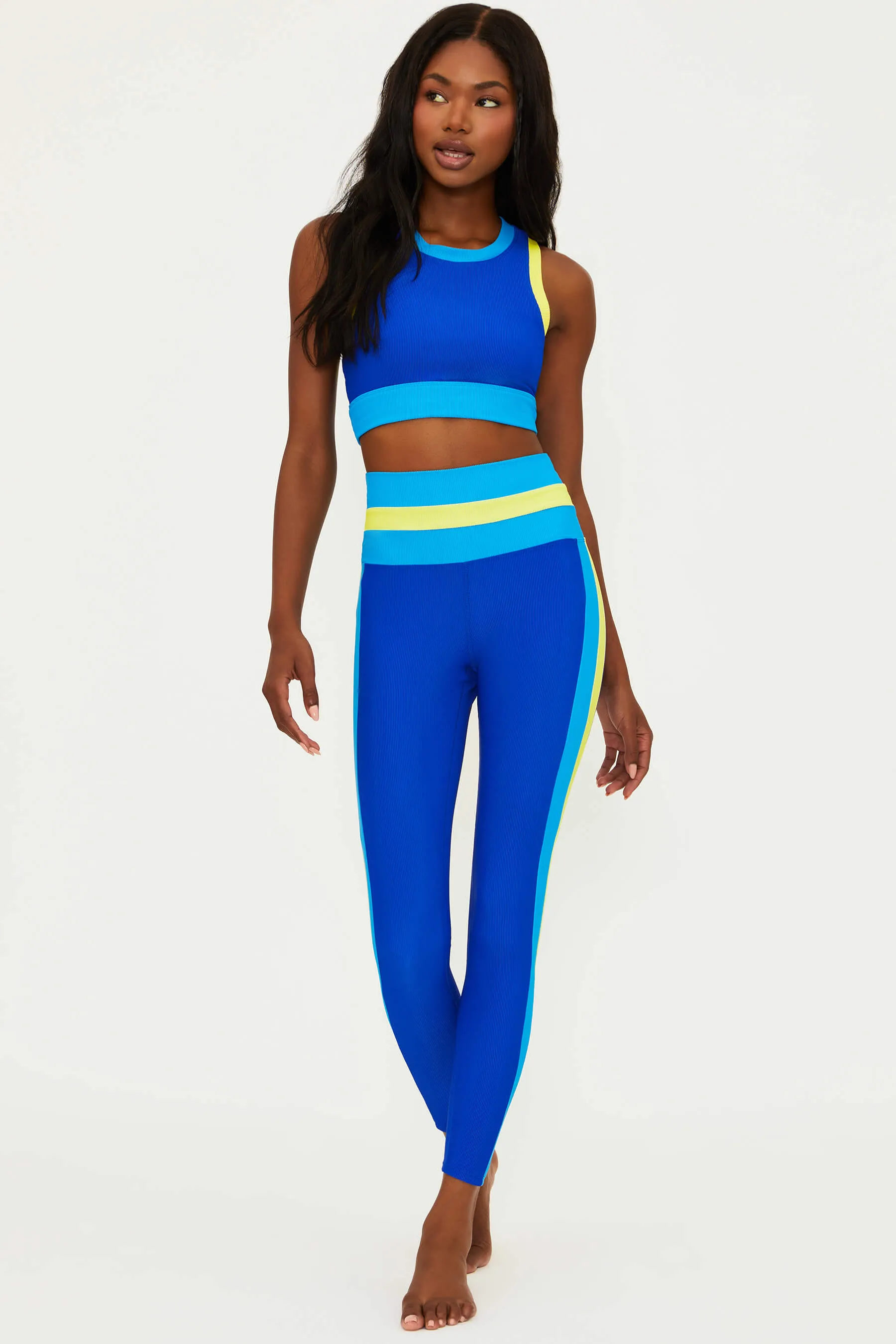 Mariella Legging Riviera Colorblock sold by Beach Riot product image thumbnail 3