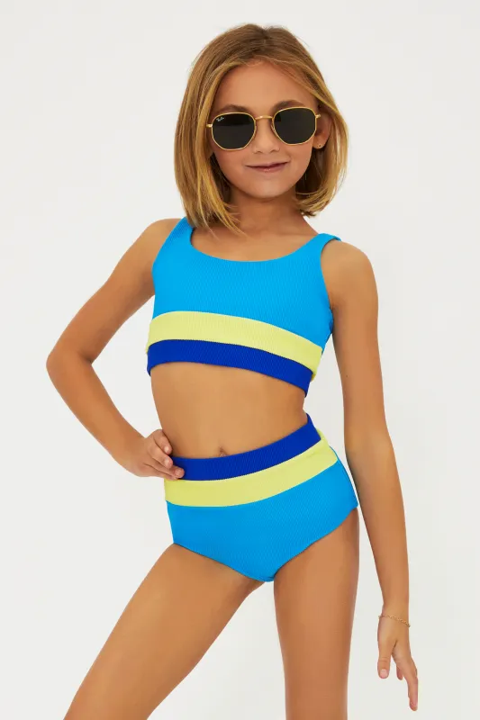 Little Mackenzie & Heidi Set Riviera Colorblock sold by Beach Riot