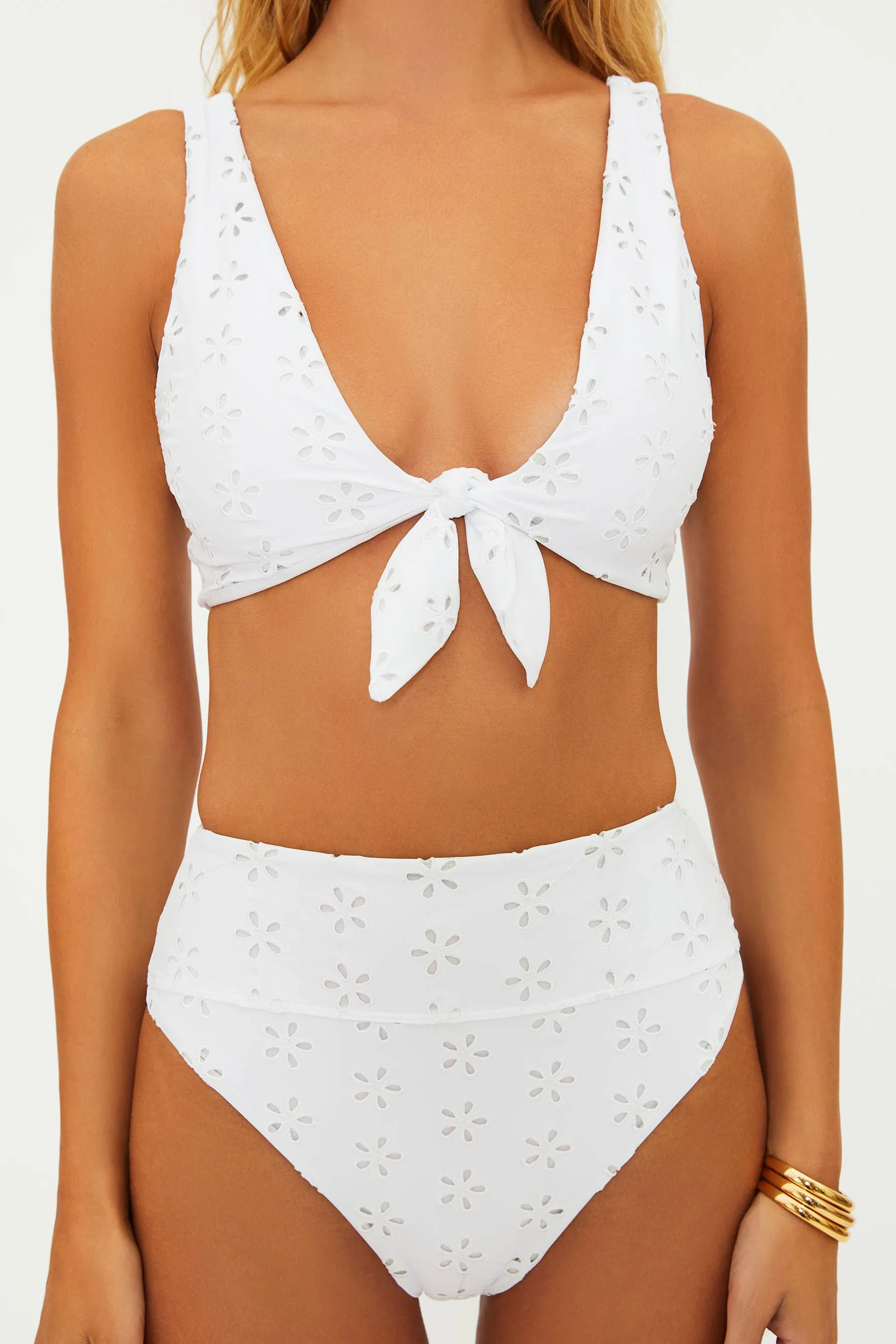 Hazel Bottom White Magnolia Eyelet sold by Beach Riot product image thumbnail 5
