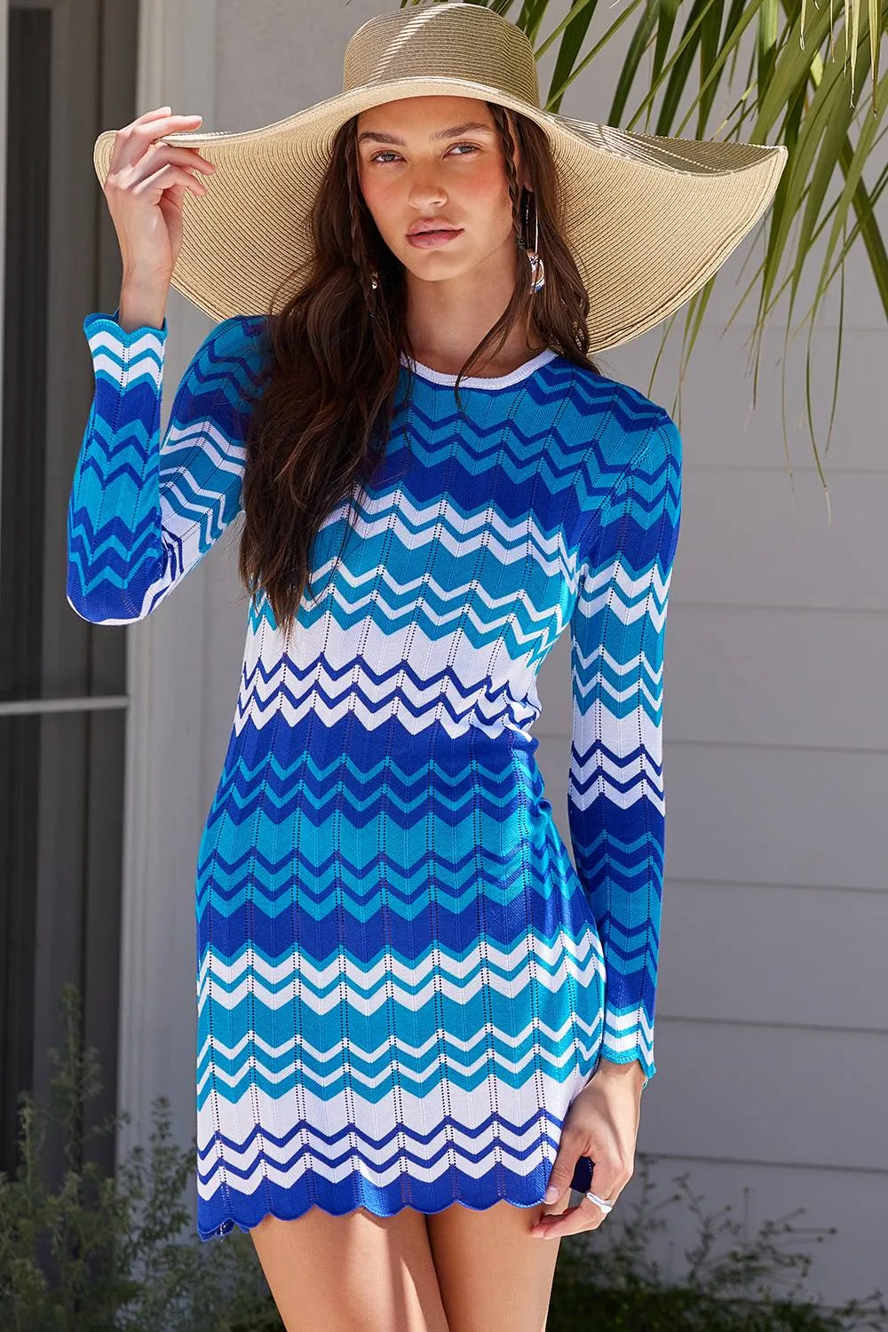 Shea Dress Antibes Crochet sold by Beach Riot product image thumbnail 4