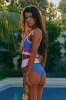 Emmy Bottom Azure Colorblock sold by Beach Riot