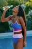 Eva Top Azure Colorblock sold by Beach Riot