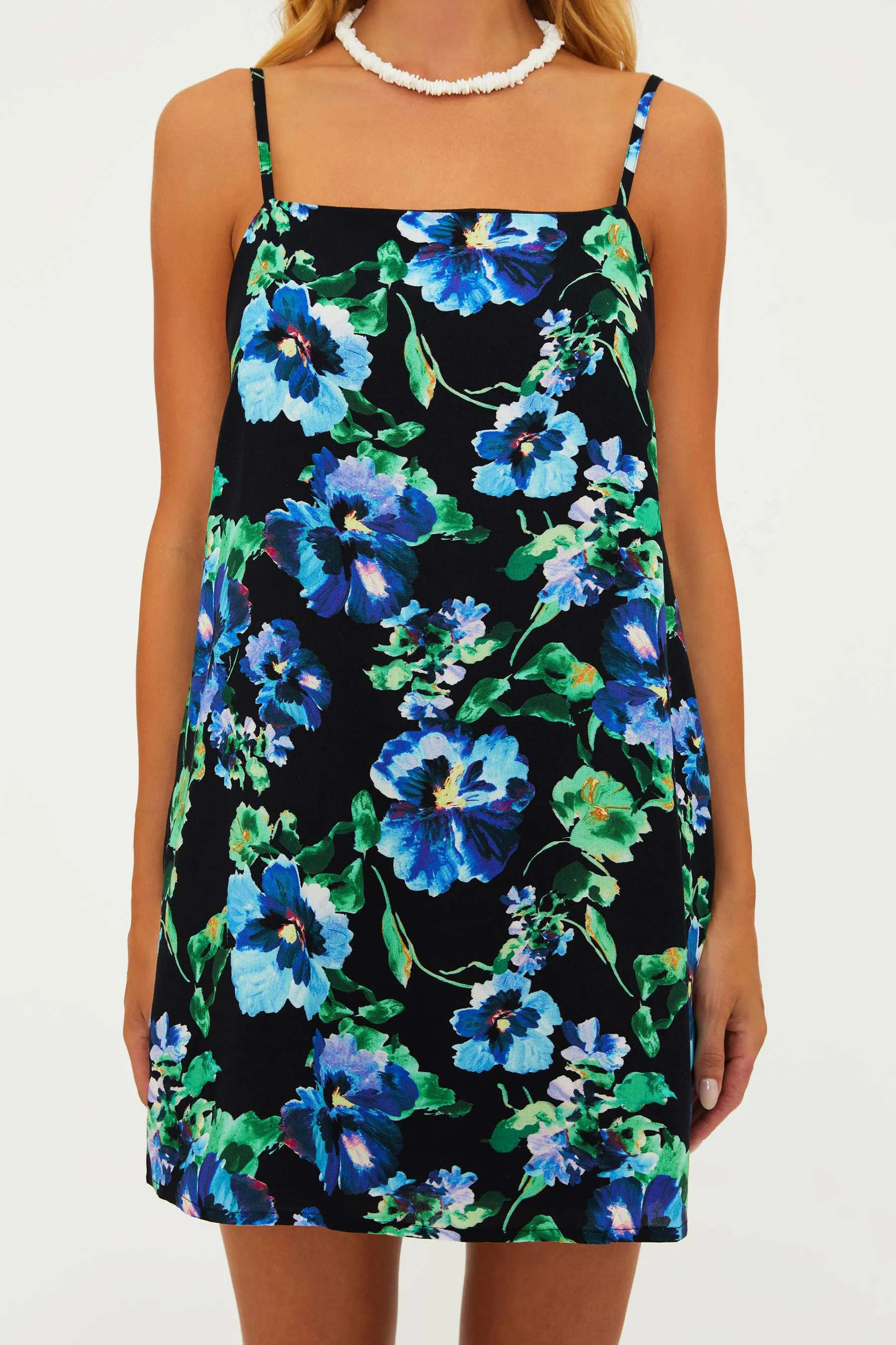 Tayla Dress Black Pansy sold by Beach Riot product image thumbnail 5