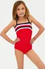Little Jessa One Piece American Colorblock sold by Beach Riot
