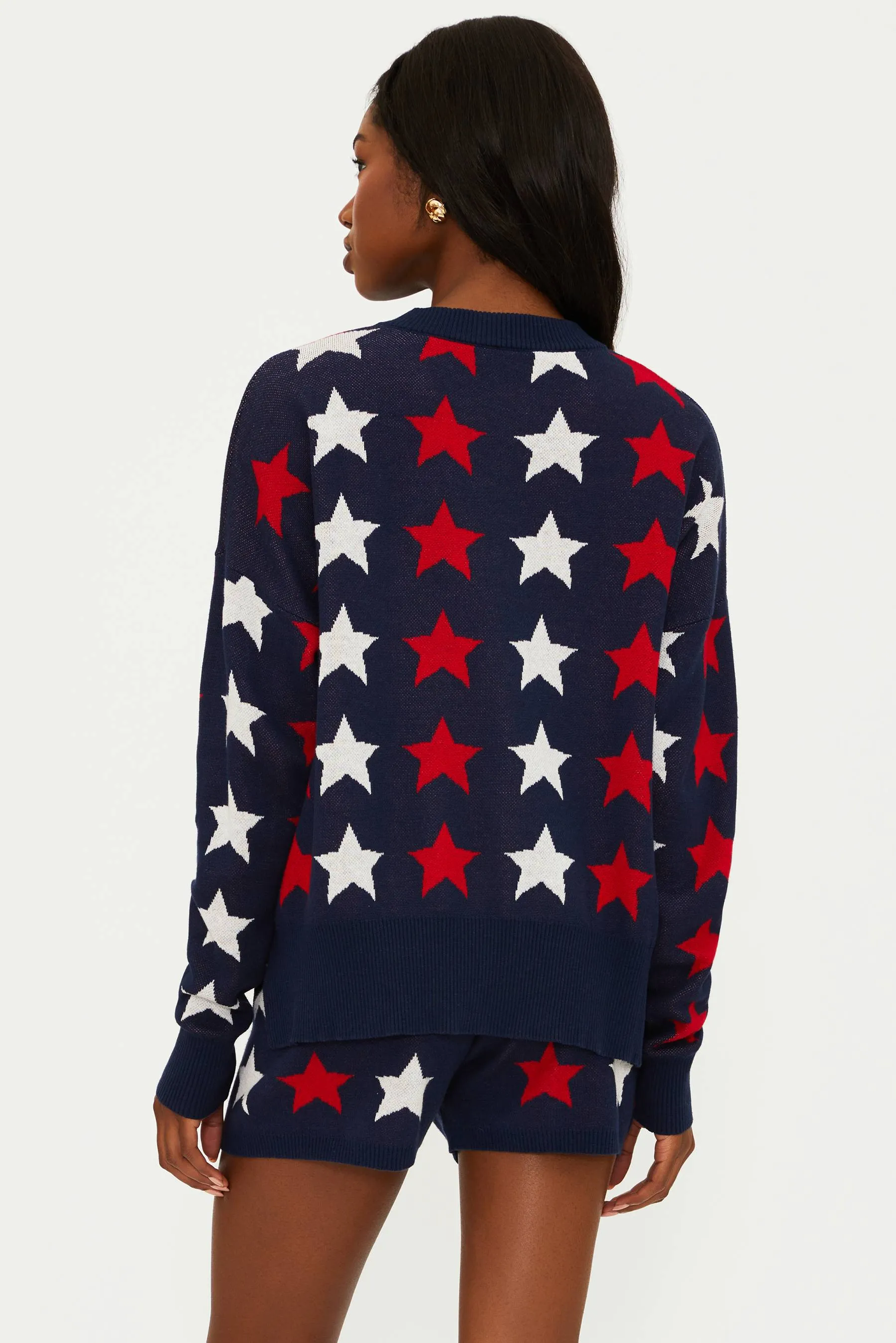 Callie Sweater Americana Stars sold by Beach Riot product image thumbnail 2